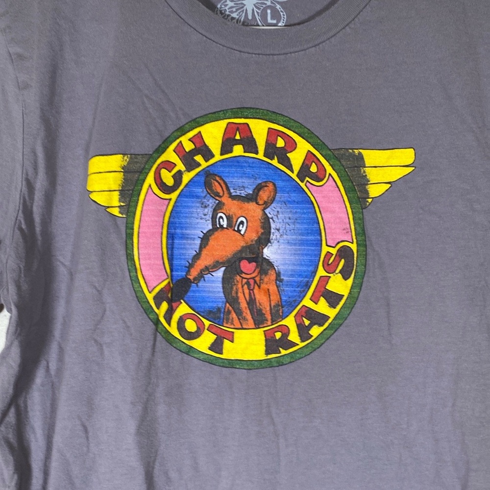 Frank Zappa Charp Hot Rats Gray T-Shirt size large unisex - Picture 2 of 5